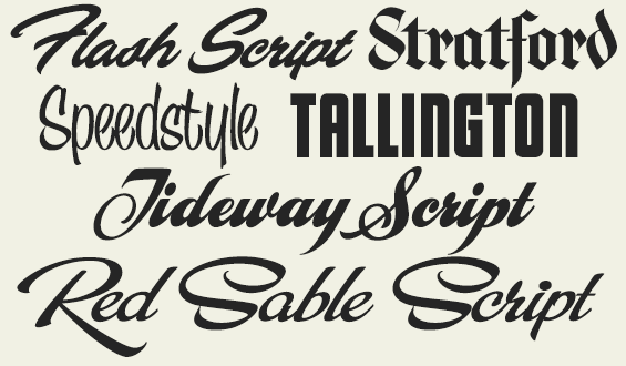 LHF Arthur Vanson font package.