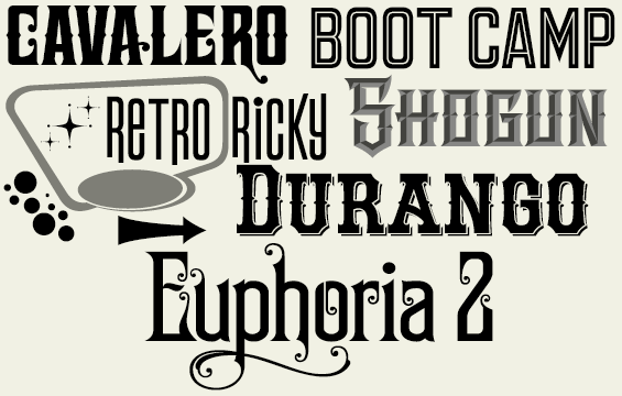 LHF Denise Bayers font package