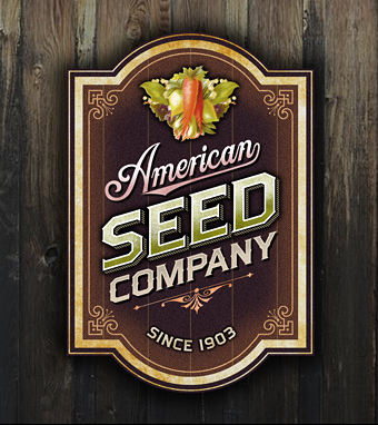 Western Font - LHF Antique Half Block 2 - American Seed Company