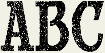 Western Font - LHF Betterbilt Distressed Detail