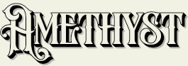 LHF Amethyst - Layered decorative font