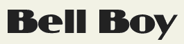 LHF Bell Boy - Art Deco font