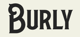 LHF Burly - Ornate vintage bold font