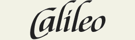 LHF Calileo - Calligraphic font