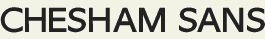 LHF Chesham Sans - Hand letter style sans-serif font
