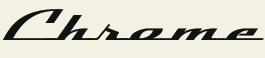 LHF Chromeliner - 1950s and 1960s font