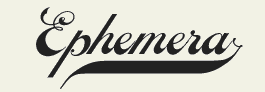 LHF Ephemera - Late 1800s early 1900s script style font