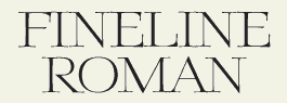 LHF Fine Line Roman - Thin serif roman style font