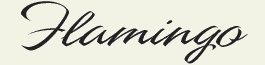 LHF Flamingo Script - Retro 1980s style font