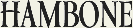 LHF Hambone - Condensed serif style font