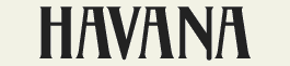 LHF Havana - Old fashioned style font