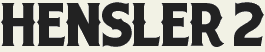LHF Hensler2 - Bold display style font