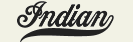 LHF Indian Script2 - Indian motorcycle logo style font