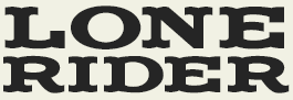 LHF Lonerider - Early 1900s western style font