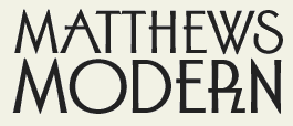 LHF Matthews Modern - Art Deco style font