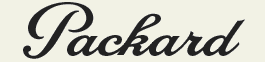 LHF Packard Script - Vintage car logo style font