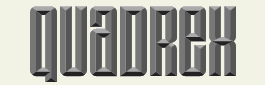 LHF Quadrex - Prismatic style font