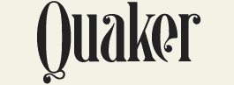 LHF Quaker - Condensed old fashioned style font