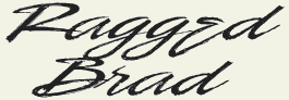 LHF Ragged Brad - Pin stiping script style font