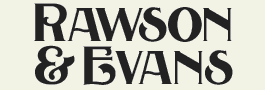 LHF Rawson Evans - Vintage cigar label style font