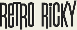 LHF Retro Ricky - 1960s style font