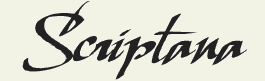 LHF Scriptana - Calligraphic hand drawn style font