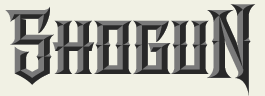 LHF Shogun - Modern convex layered style font