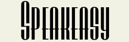 LHF Speakeasy - 1920s 1930s Art Deco style font