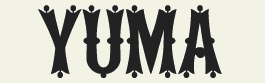 LHF Yuma - decorative condensed western style font