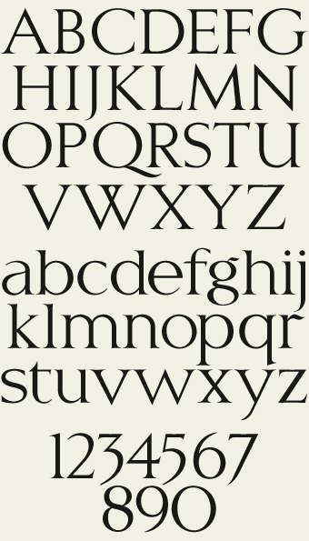 Letterhead Fonts / LHF Classic Roman / Trajan Style Fonts