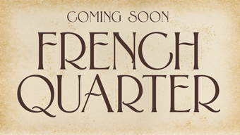LHF French Quarter is a classic early 1900's font with class.