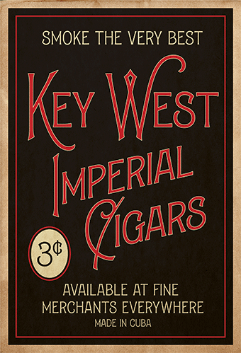 Keu West Poster Design using LHF Ginger Ale