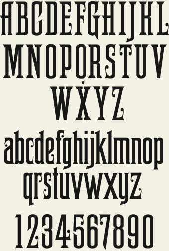 Letterhead Fonts / LHF Iron Horse / Victorian Fonts