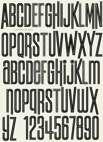60s fonts on word