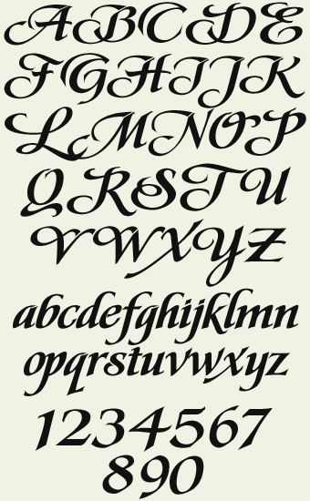 Letterhead Fonts / LHF Brushwork / Calligraphy Fonts