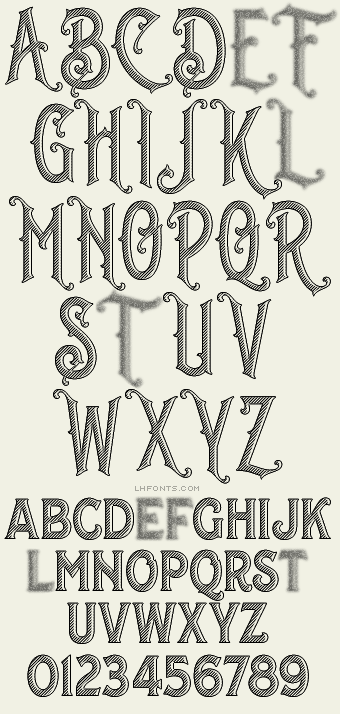 Letterhead Fonts / LHF Whistler / Antique Fonts