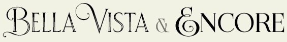 LHF Bella Vista and Encore - Decorative font package