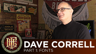 Dave Correll Part 1: Fonts